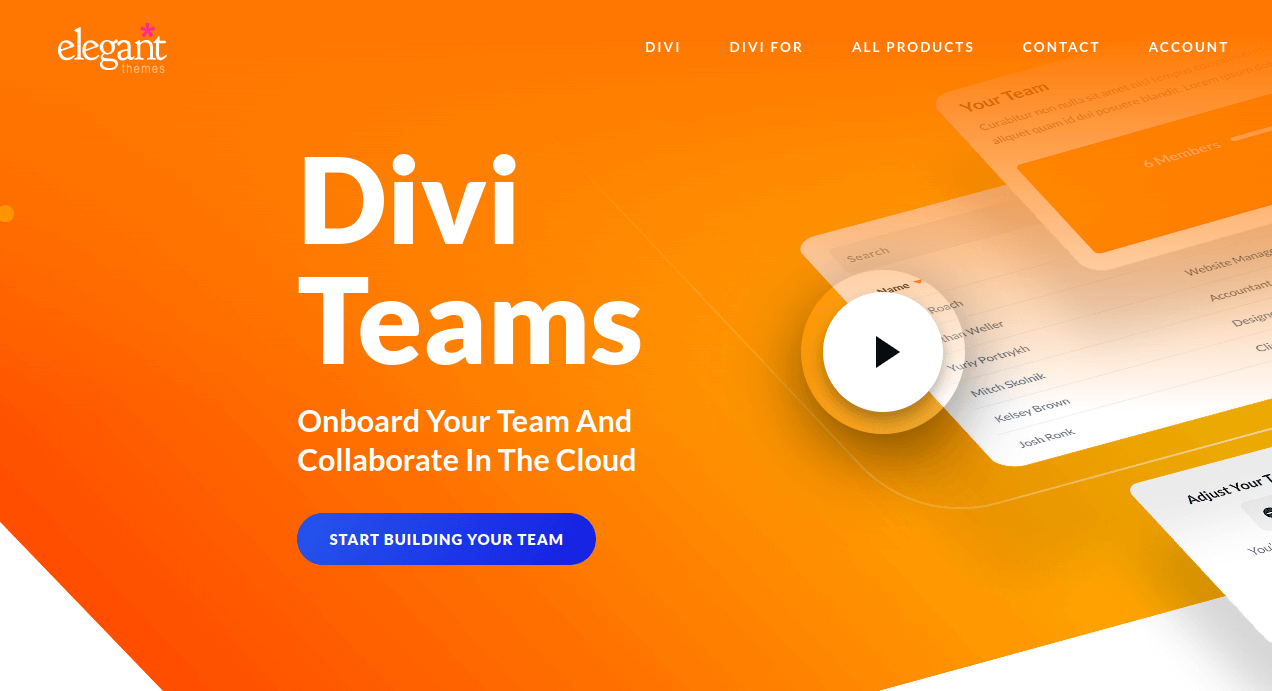 Divi Teams